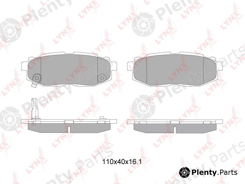  LYNXauto part BD-7114 (BD7114) Brake Pad Set, disc brake