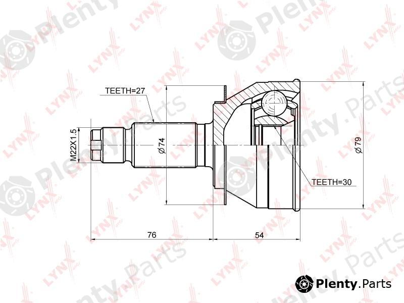  LYNXauto part CO-3679 (CO3679) Joint Kit, drive shaft