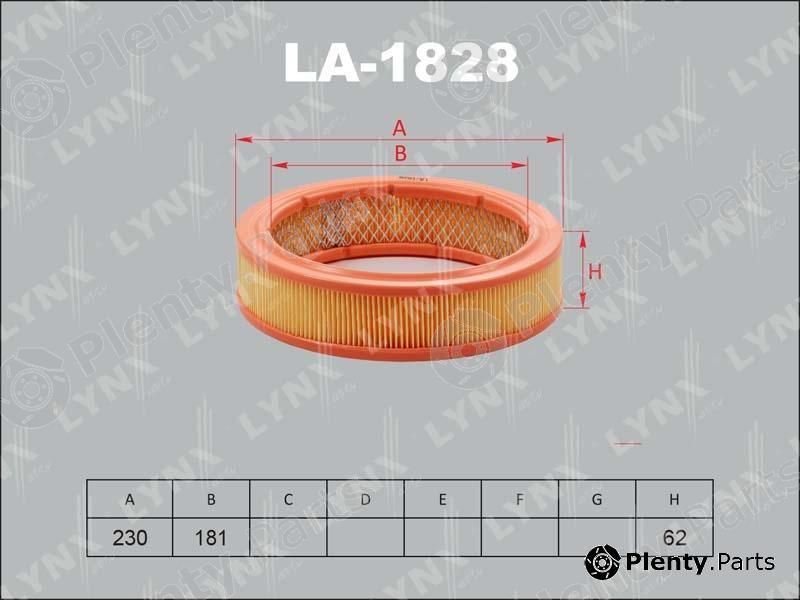  LYNXauto part LA-1828 (LA1828) Air Filter