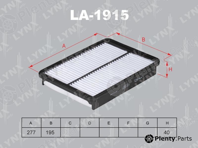  LYNXauto part LA-1915 (LA1915) Air Filter