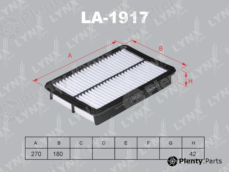  LYNXauto part LA-1917 (LA1917) Air Filter