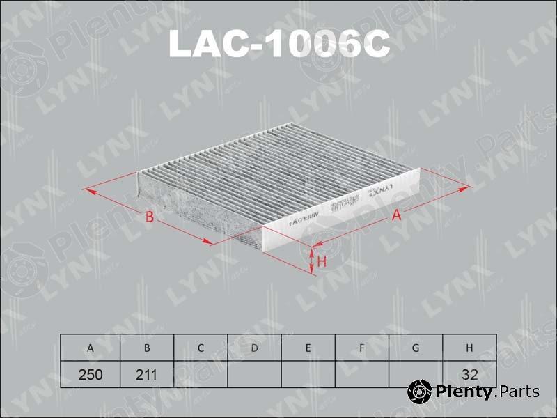  LYNXauto part LAC1006C Filter, interior air