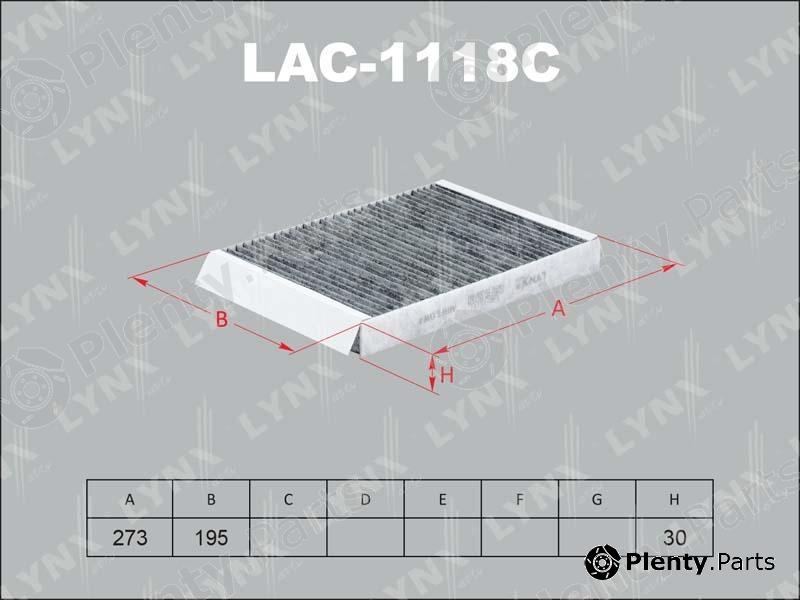  LYNXauto part LAC-1118C (LAC1118C) Filter, interior air