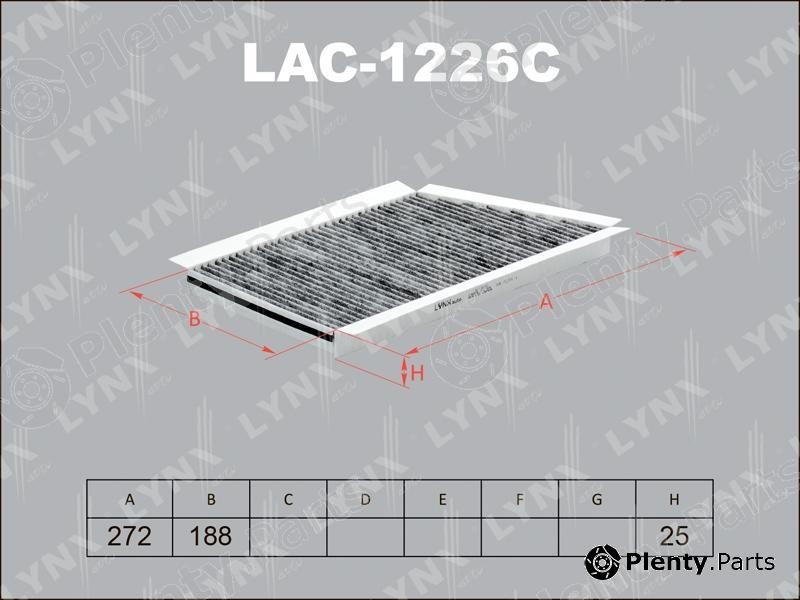  LYNXauto part LAC-1226C (LAC1226C) Filter, interior air