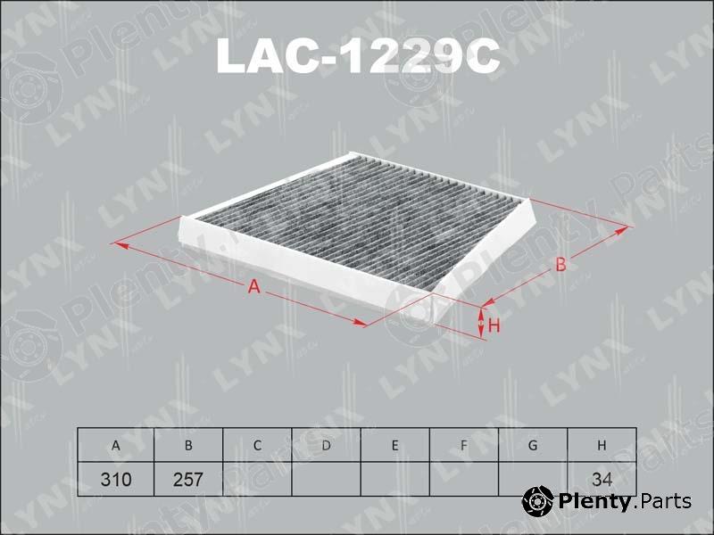  LYNXauto part LAC-1229C (LAC1229C) Filter, interior air