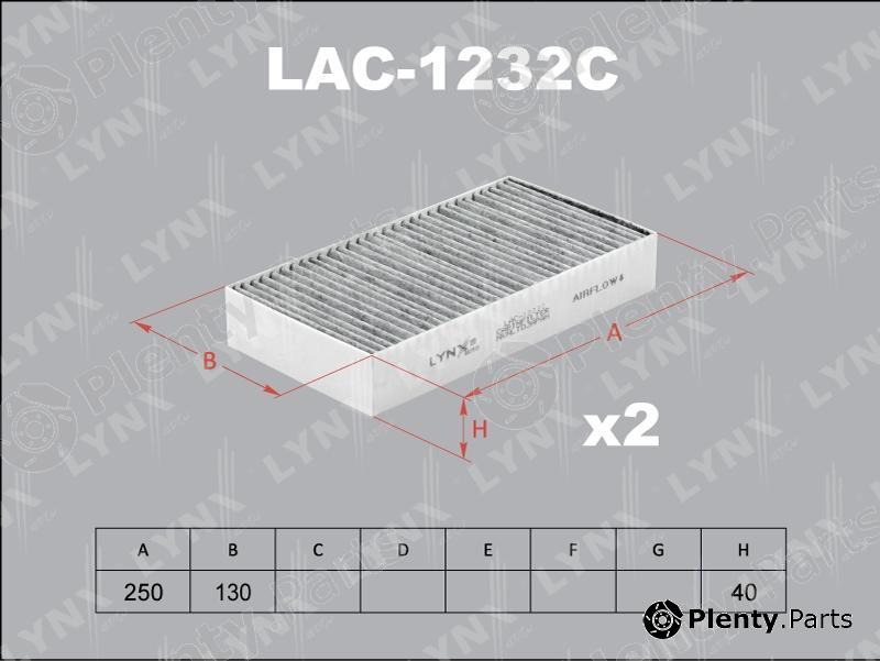  LYNXauto part LAC-1232C (LAC1232C) Filter, interior air
