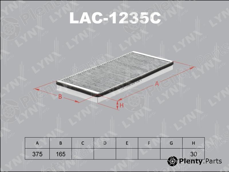  LYNXauto part LAC-1235C (LAC1235C) Filter, interior air