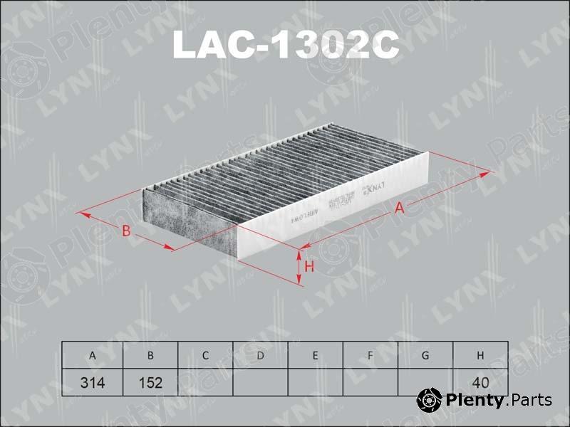  LYNXauto part LAC1302C Filter, interior air