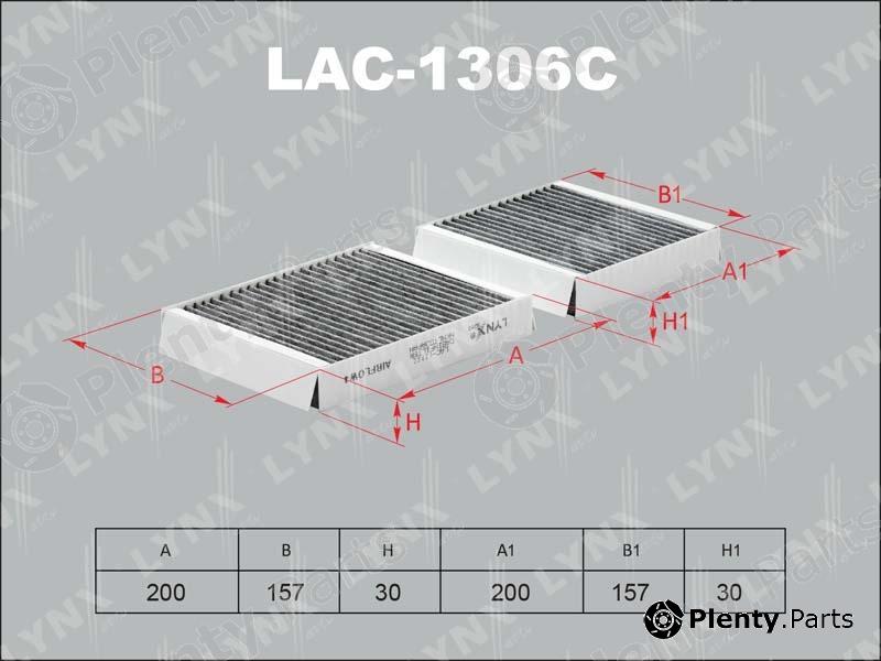  LYNXauto part LAC-1306C (LAC1306C) Filter, interior air