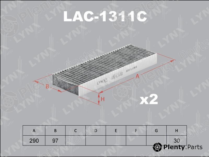  LYNXauto part LAC-1311C (LAC1311C) Filter, interior air