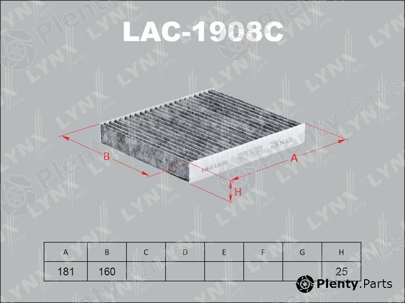  LYNXauto part LAC-1908C (LAC1908C) Filter, interior air