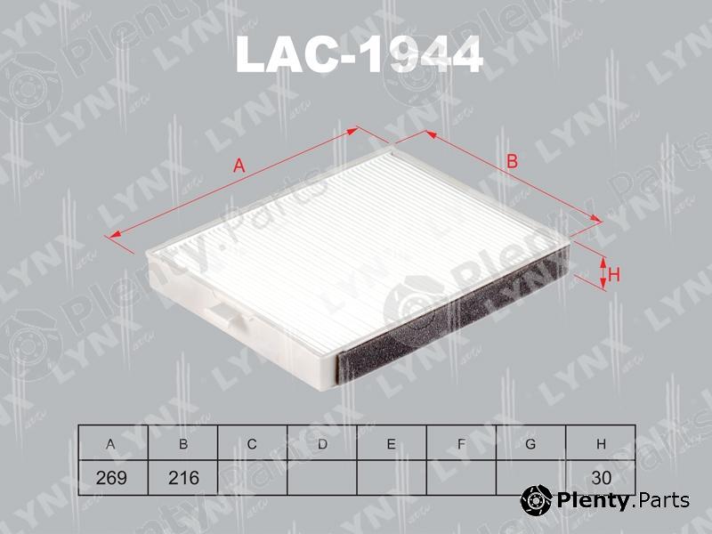  LYNXauto part LAC1944 Filter, interior air