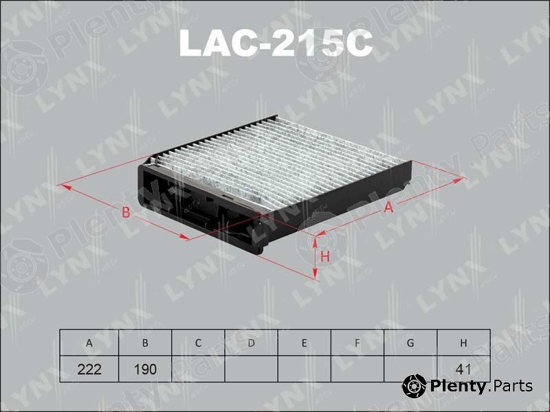  LYNXauto part LAC-215C (LAC215C) Filter, interior air