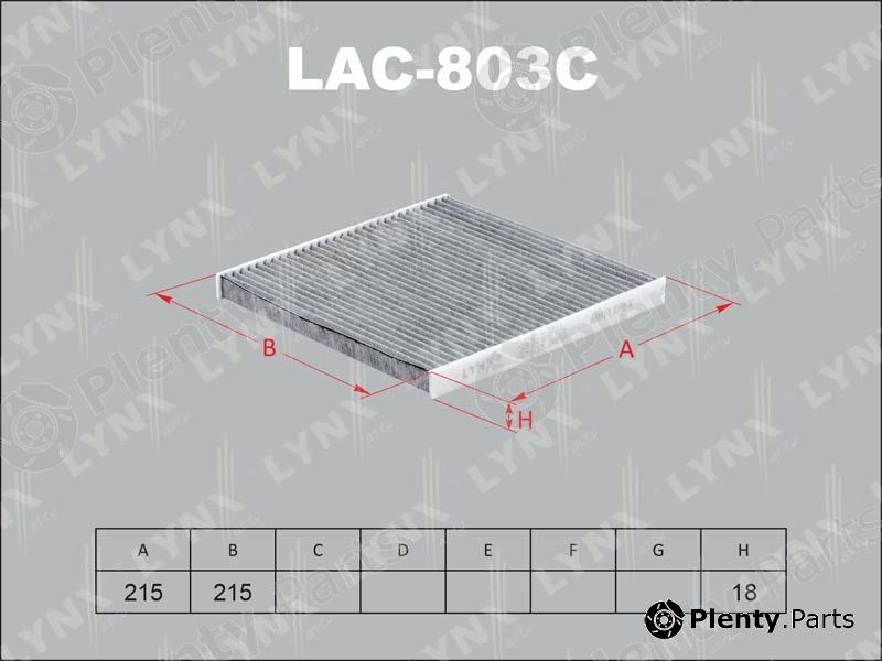  LYNXauto part LAC-803C (LAC803C) Filter, interior air