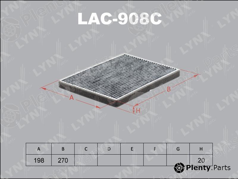  LYNXauto part LAC-908C (LAC908C) Filter, interior air