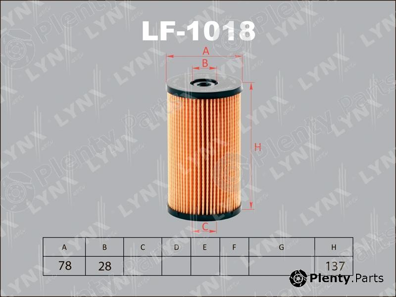  LYNXauto part LF-1018 (LF1018) Fuel filter