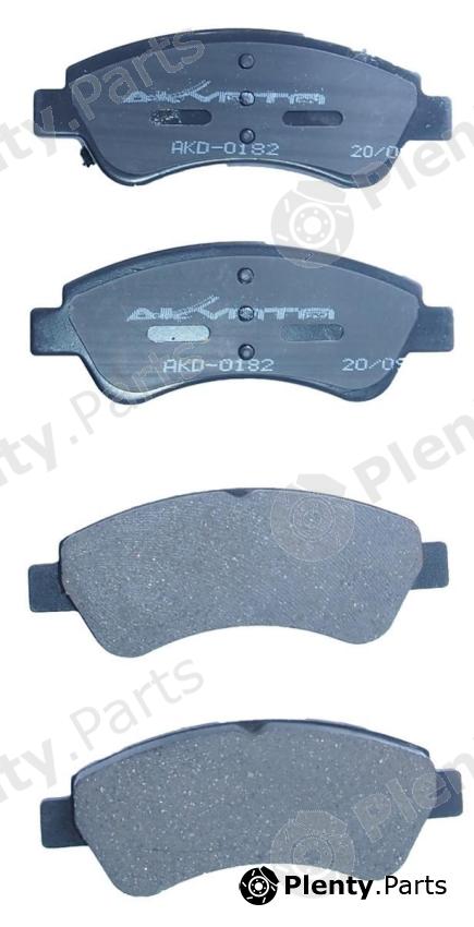  AKYOTO part AKD-0182 (AKD0182) Brake Pad Set, disc brake
