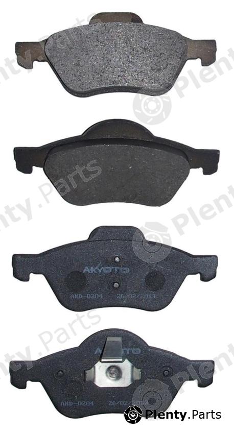  AKYOTO part AKD-0204 (AKD0204) Brake Pad Set, disc brake