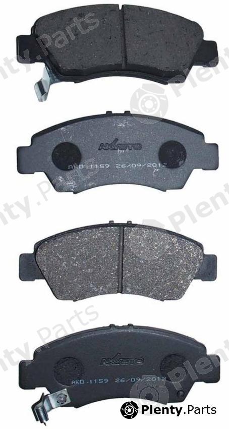  AKYOTO part AKD-1159 (AKD1159) Brake Pad Set, disc brake