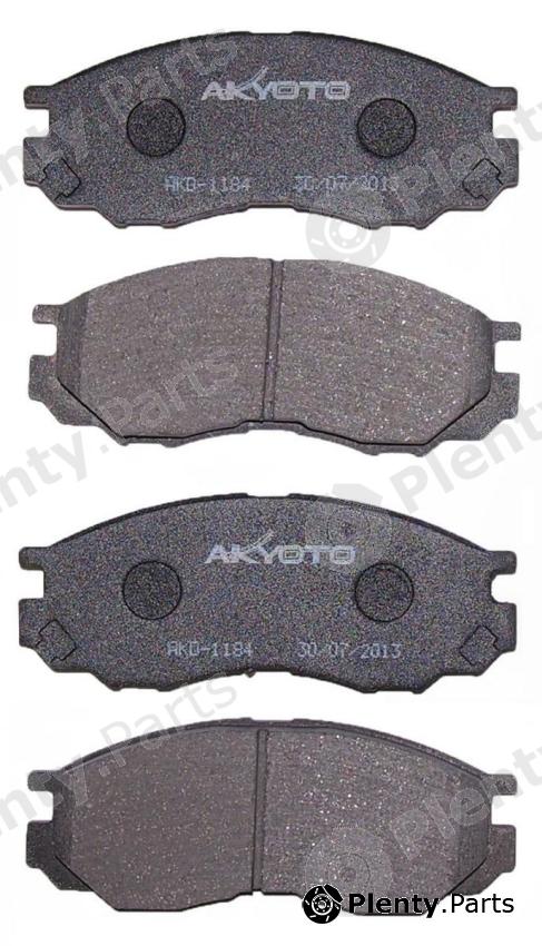  AKYOTO part AKD-1184 (AKD1184) Brake Pad Set, disc brake
