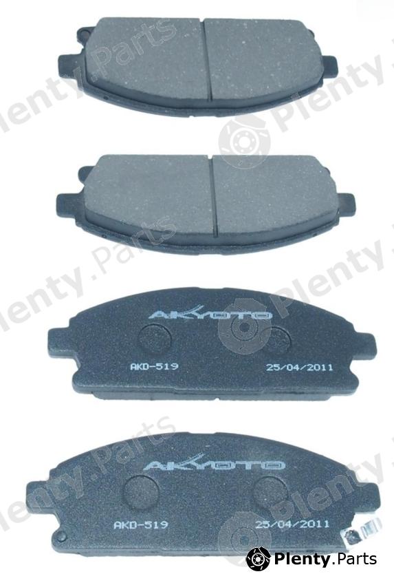  AKYOTO part AKD-1189 (AKD1189) Brake Pad Set, disc brake
