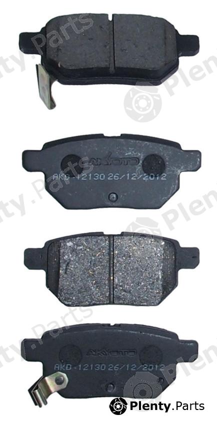  AKYOTO part AKD-12130 (AKD12130) Brake Pad Set, disc brake