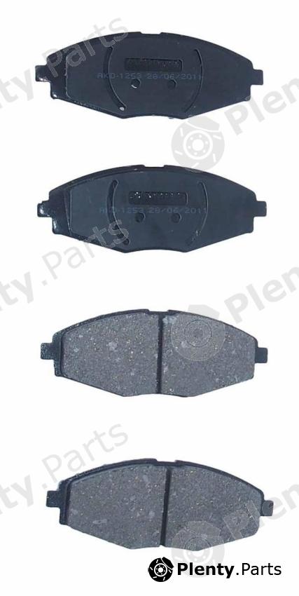 AKYOTO part AKD1253 Brake Pad Set, disc brake