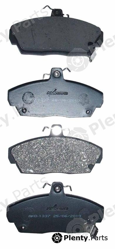  AKYOTO part AKD-1337 (AKD1337) Brake Pad Set, disc brake