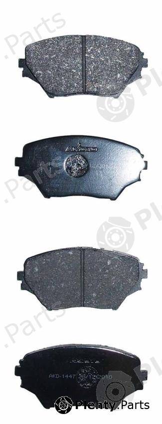  AKYOTO part AKD-1447 (AKD1447) Brake Pad Set, disc brake