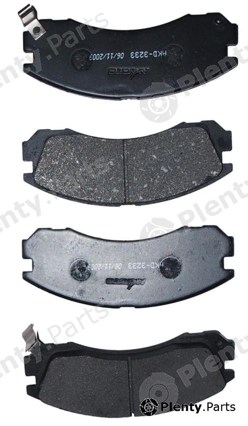  AKYOTO part AKD-3233 (AKD3233) Brake Pad Set, disc brake