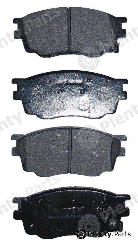  AKYOTO part AKD-5483 (AKD5483) Brake Pad Set, disc brake