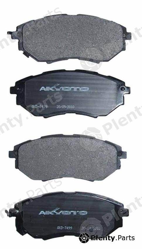  AKYOTO part AKD-7499 (AKD7499) Brake Pad Set, disc brake
