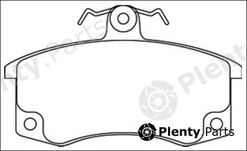  AKYOTO part AKD0223 Brake Pad Set, disc brake