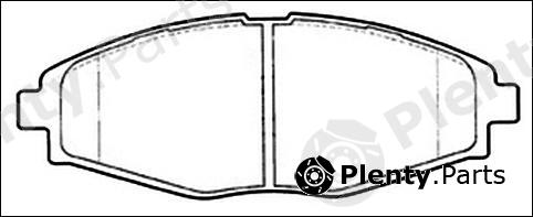  AKYOTO part AKD1253 Brake Pad Set, disc brake