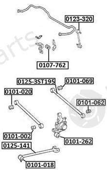  ASVA part 0125141 Replacement part