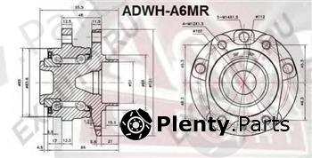  ASVA part ADWH-A6MR (ADWHA6MR) Wheel Bearing Kit