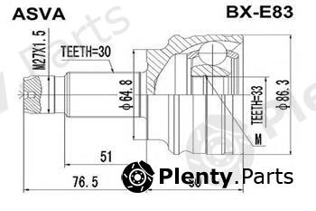 ASVA part BXE83 Replacement part