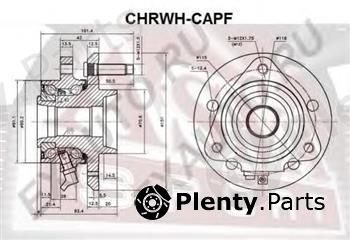  ASVA part CHRWHCAPF Wheel Bearing Kit