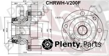  ASVA part CHRWHV200F Replacement part