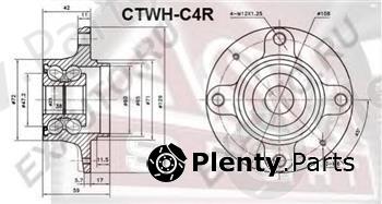  ASVA part CTWHC4R Wheel Bearing Kit