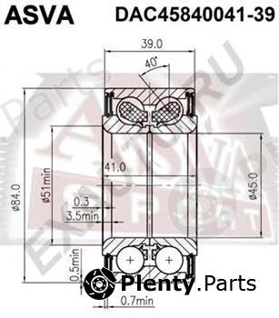  ASVA part DAC4584004139 Replacement part