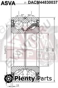  ASVA part DACM44830037 Replacement part