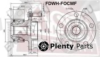  ASVA part FDWHFOCMF Wheel Bearing Kit