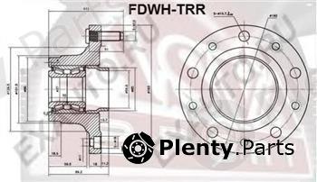  ASVA part FDWHTRR Wheel Bearing Kit