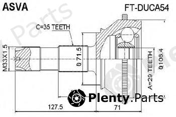  ASVA part FTDUCA54 Joint Kit, drive shaft