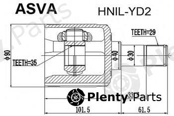  ASVA part HNILYD2 Joint Kit, drive shaft