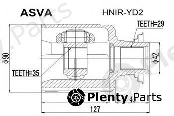  ASVA part HNIR-YD2 (HNIRYD2) Joint Kit, drive shaft