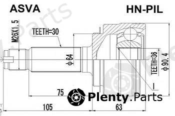  ASVA part HNPIL Joint Kit, drive shaft