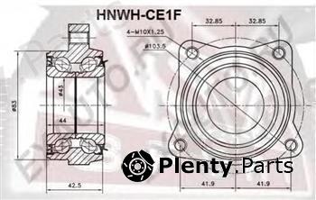  ASVA part HNWHCE1F Wheel Bearing Kit