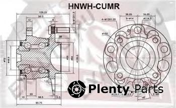  ASVA part HNWHCUMR Wheel Bearing Kit